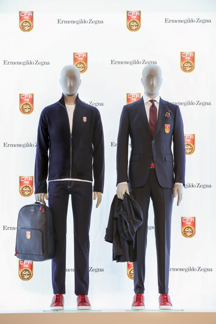 Ermenegildo Zegna China’s National Football Team: partner ufficiale della nazionale di calcio cinese e della squadra U-22/U-23