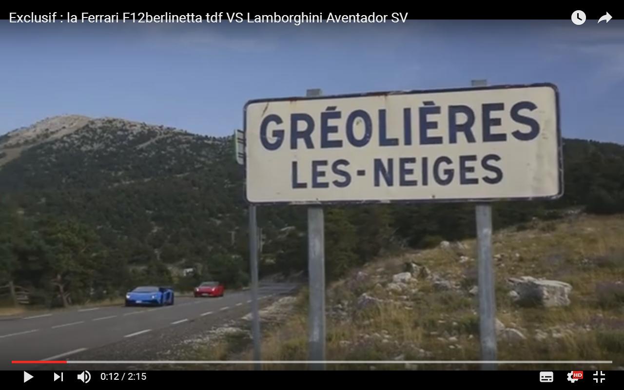 Ferrari F12tdf e Lamborghini Aventador SV: due gioielli Made in Italy [Video]