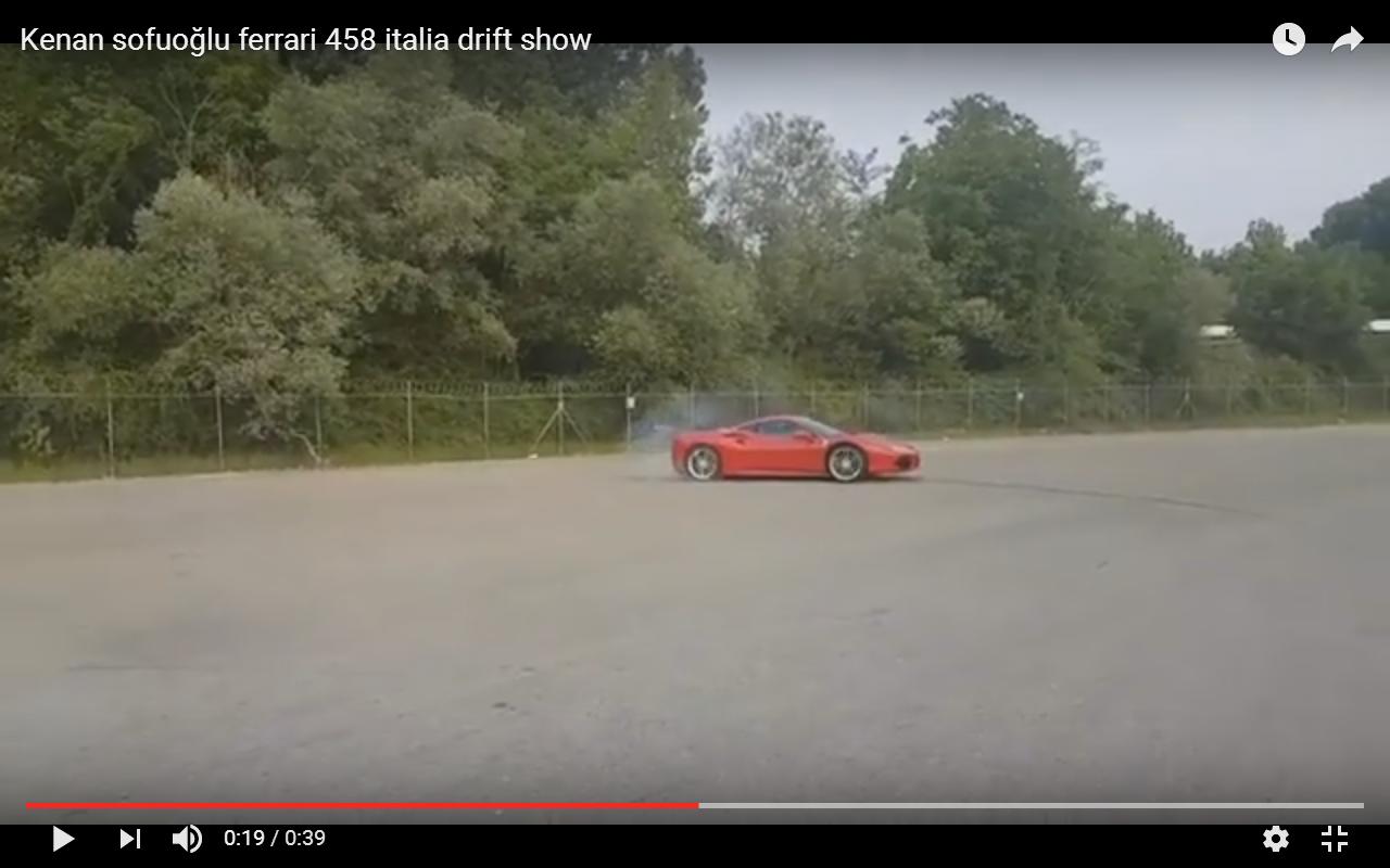 Ferrari 488 GTB sottoposta al supplizio del drifting [Video]