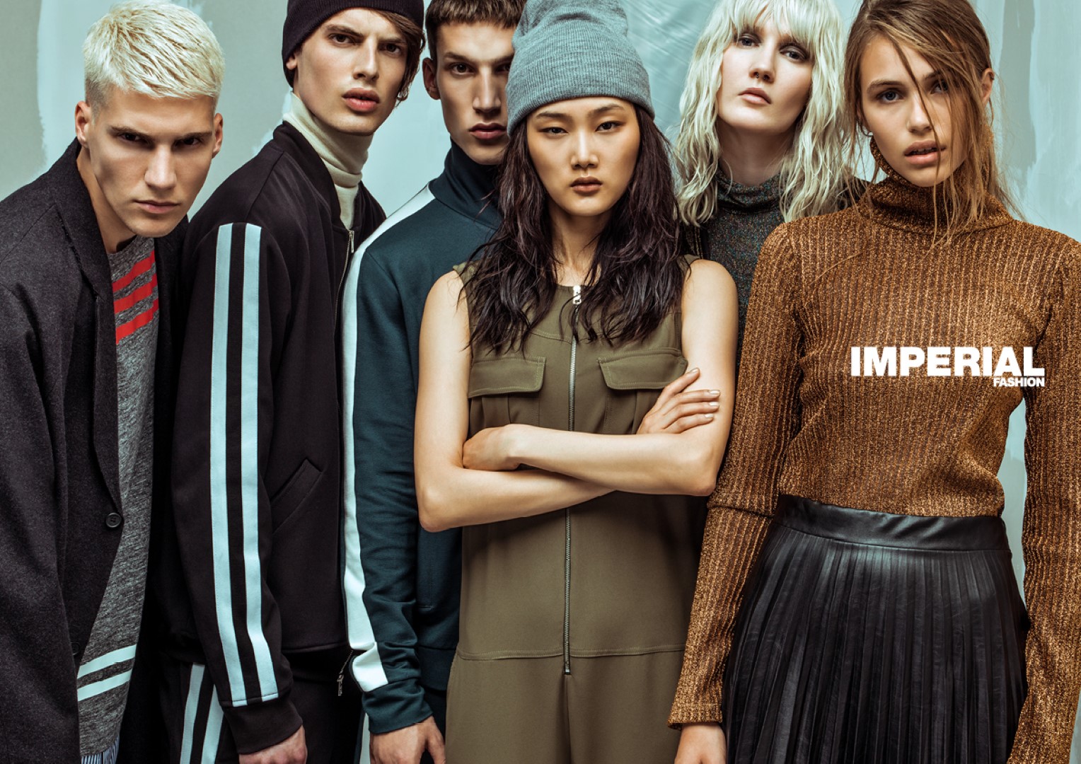 Imperial Fashion campagna pubblicitaria autunno inverno 2016 2017: dal grunge allo sportswear