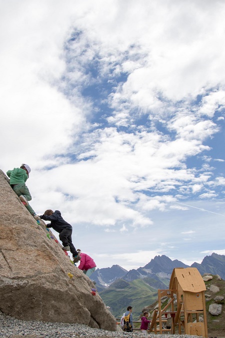 Skyway for Kids, il parco giochi sul Monte Bianco