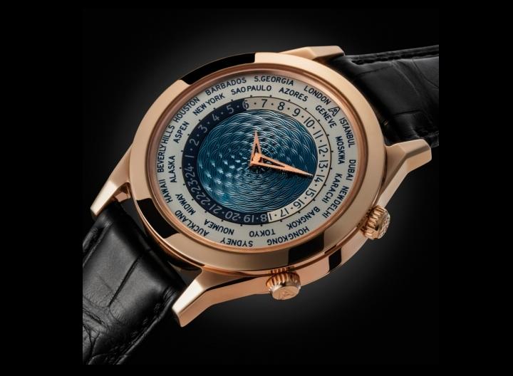 Orologio di lusso Andersen Genève Tempus Terrae 25 Anniversario Quadrante ore blu