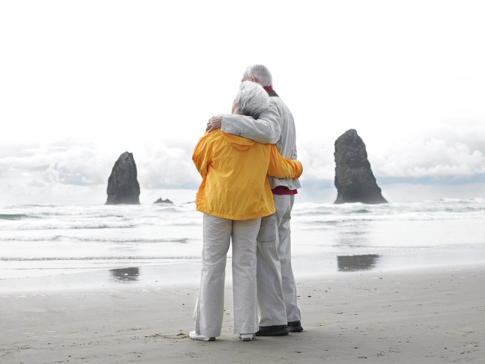 Donna di 104 anni vede il mare per la prima volta