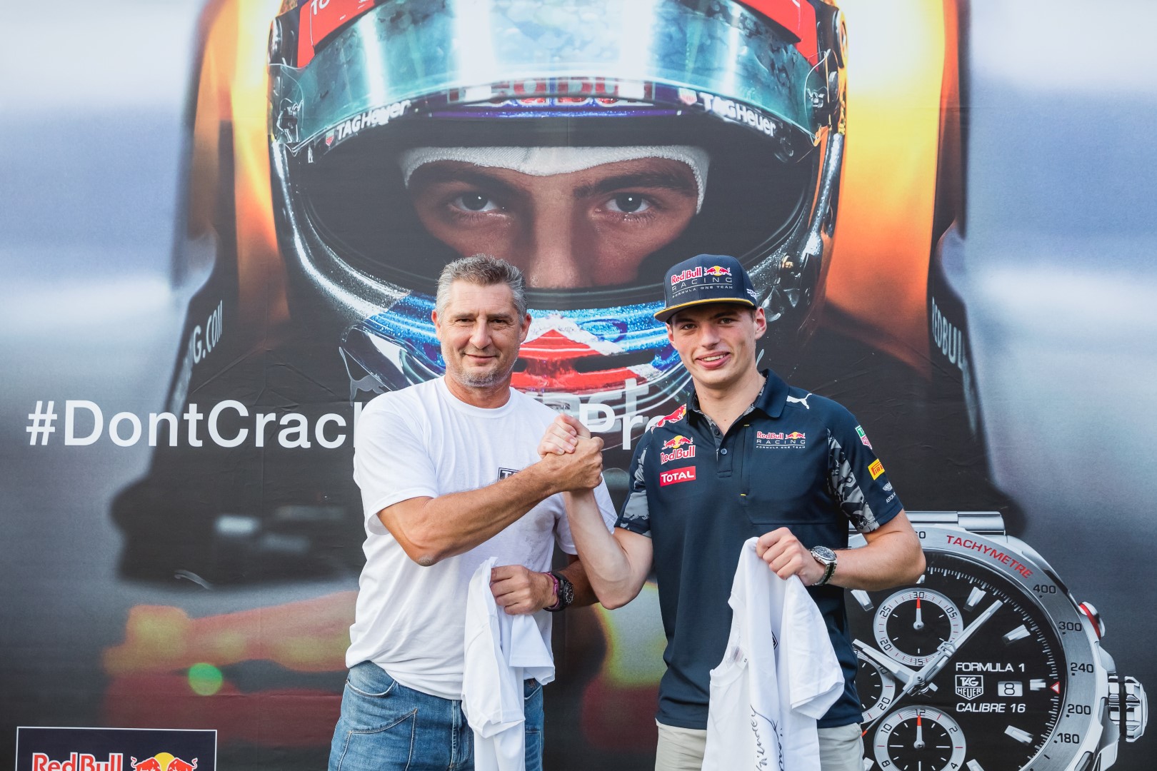 Gran Premio F1 Monza 2016: la sfida di Max Verstappen per TAG Heuer al Red Bull Warm Up Party