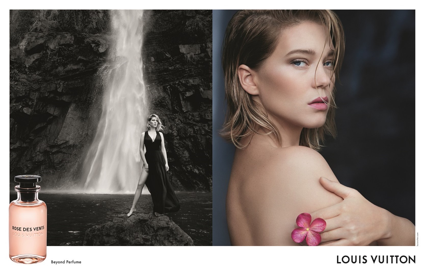 Louis Vuitton profumi: la campagna pubblicitaria delle sette fragranze, testimonial Léa Seydoux