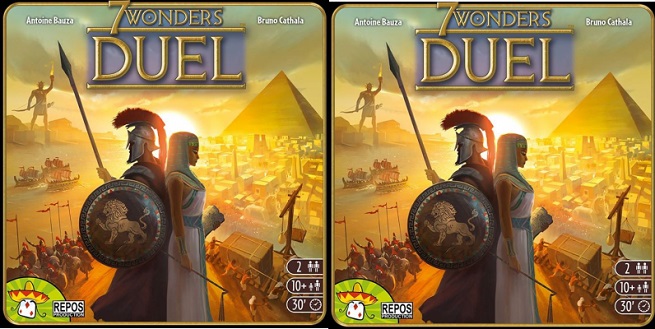 7 Wonders: Duel, il gioco di carte di Asterion Press