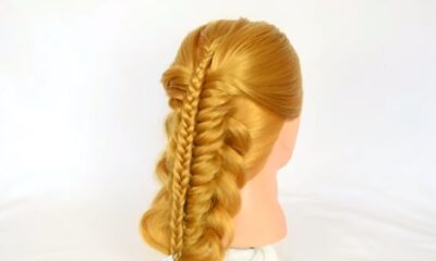 Acconciature in 10 minuti, treccia olandese