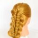 Acconciature in 10 minuti, treccia olandese