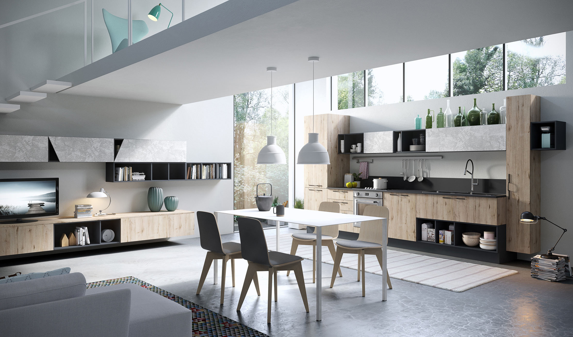 Cucine di design, Aran Cucine presenta il modello MIA