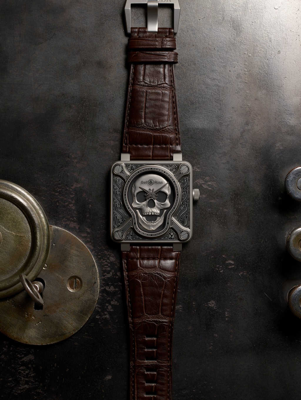 Bell &amp; Ross orologi: il nuovo BR 01 Burning Skull, le foto