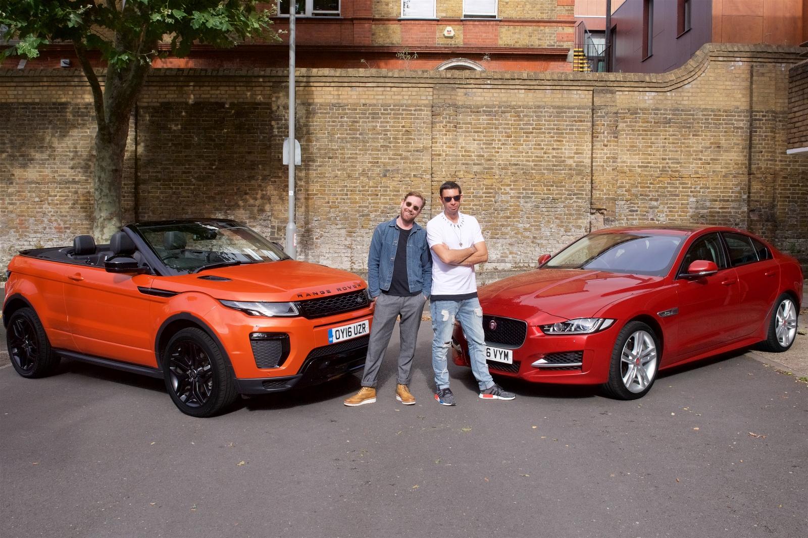 Jaguar Land Rover con musica Spotify