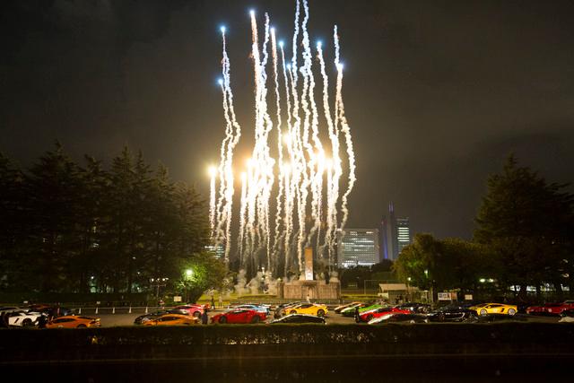 Lamborghini Day a Tokyo: auto sportive del toro in festa