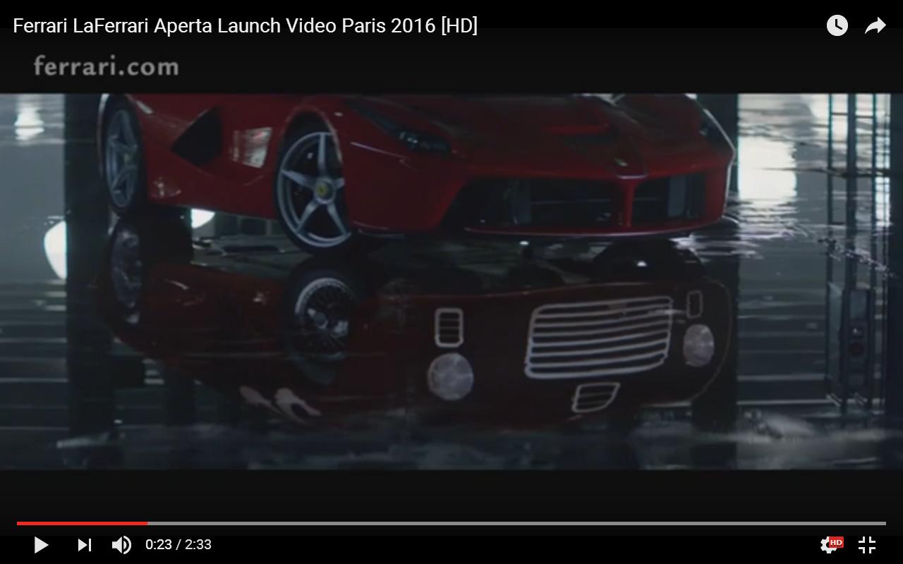 Ferrari LaFerrari Aperta: sogno ad occhi aperti [Video]
