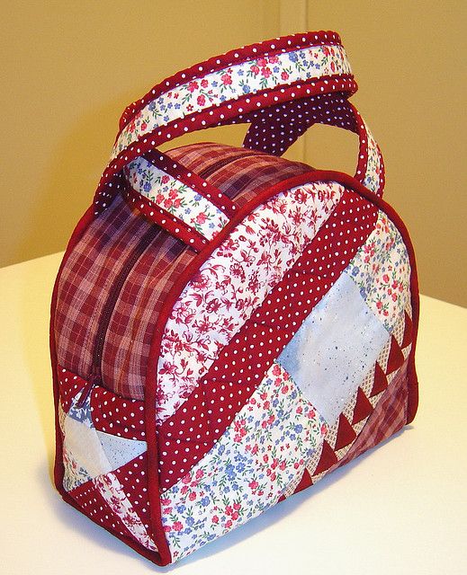 Lavoretti di patchwork, il lunch box fai da te