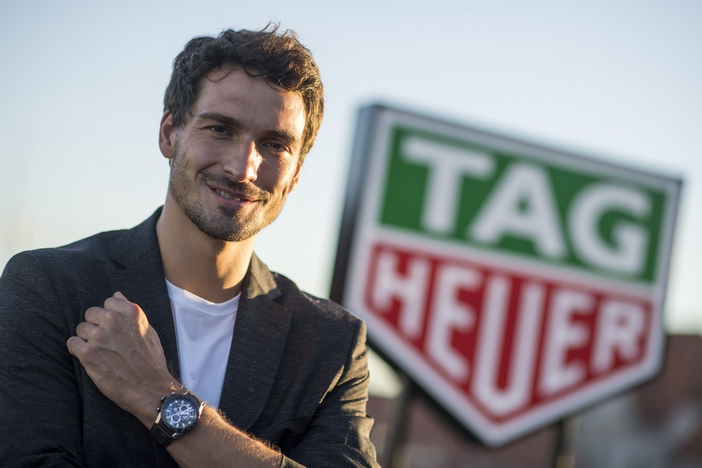 Tag Heuer: il calciatore Mats Hummels è il nuovo ambasciatore del brand, le foto