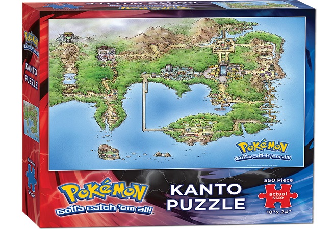 Pokémon Kanto Puzzle: arriva il puzzle targato USAopoly e Nintendo