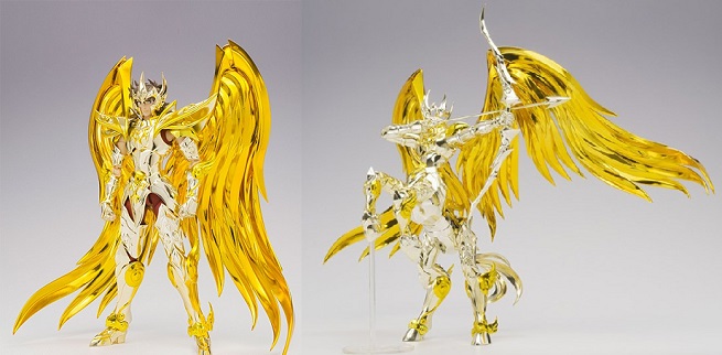 Saint Seiya: Soul of Gold, l&#8217;action figure di Sagittarius Aiolos – Myth Cloth EX di Bandai