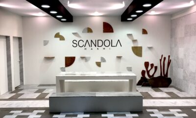 Cersaie 2016 Scandola Marmi installazione