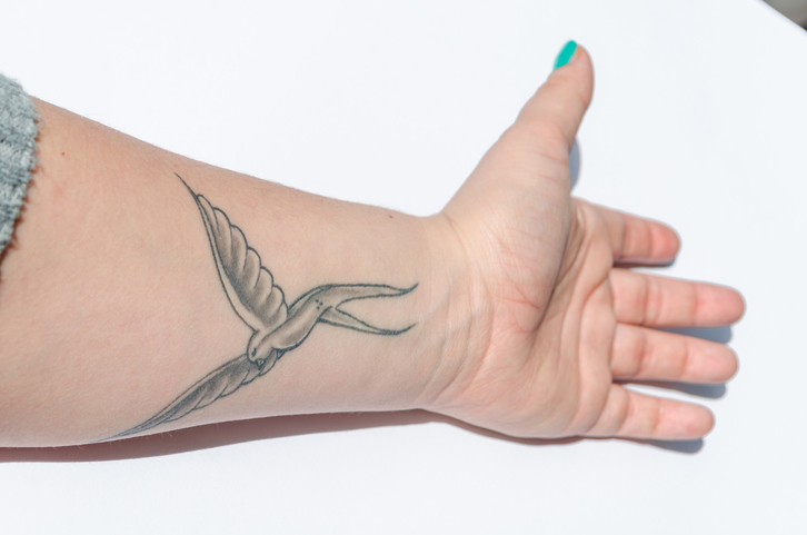 Tatuaggi con la rondine