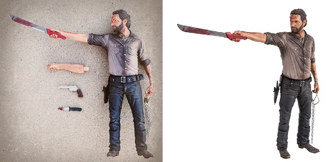 The Walking Dead: la figure di Rick Grimes Vigilante di McFarlane Toys