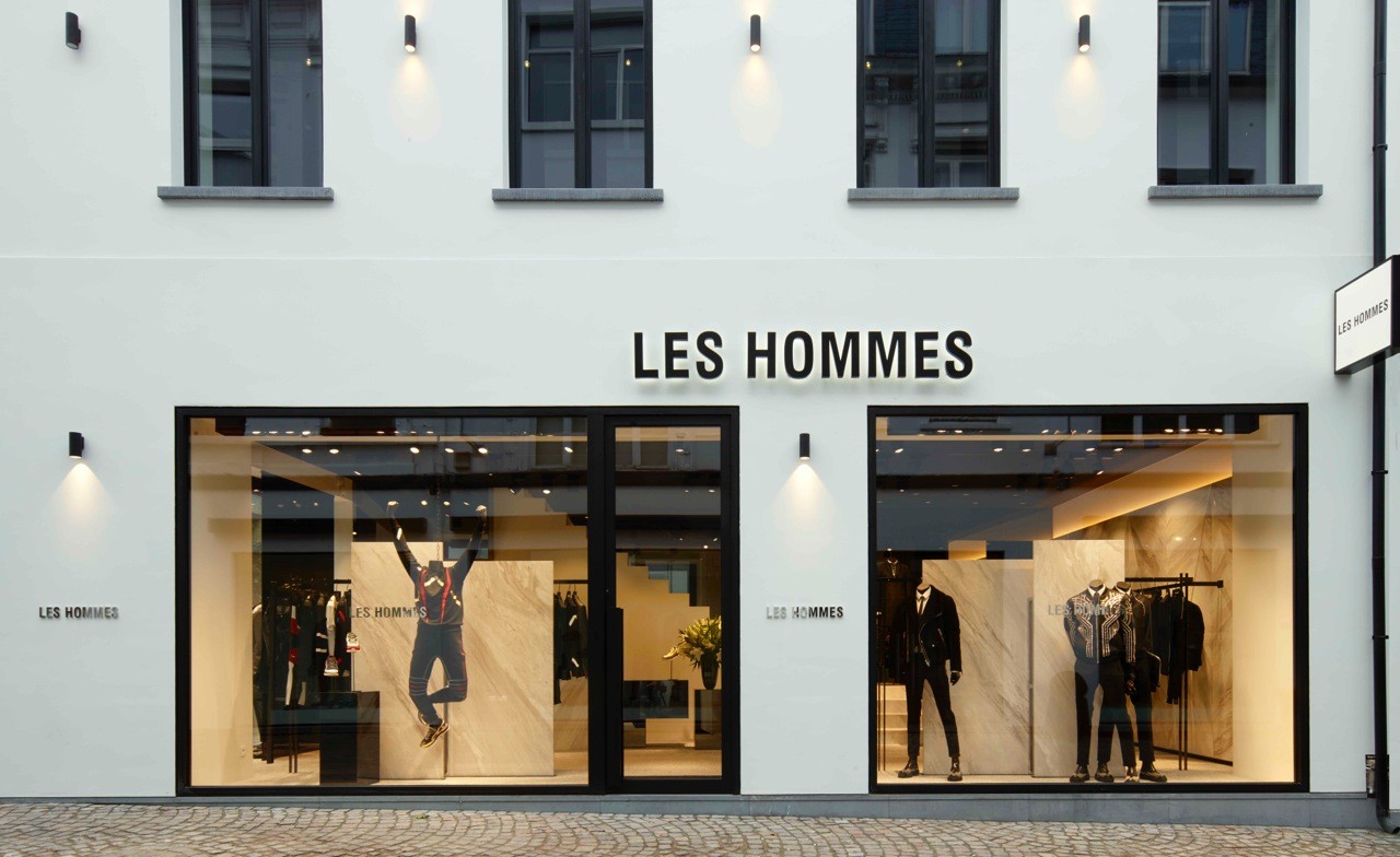 Les Hommes Anversa: apre il nuovo store in Belgio, le foto
