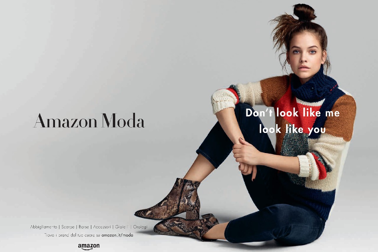 Amazon Moda Barbara Palvin: la modella è la testimonial della campagna autunno inverno 2016 2017