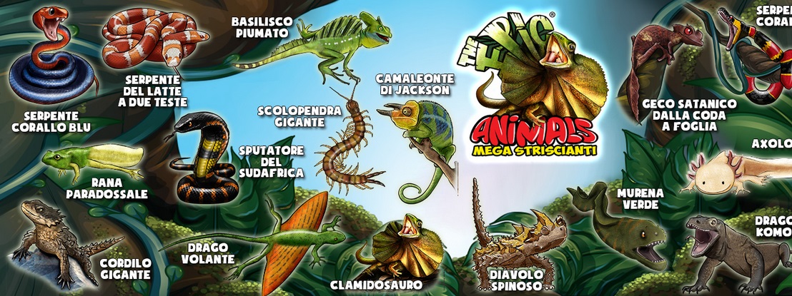 Animals Mega Striscianti