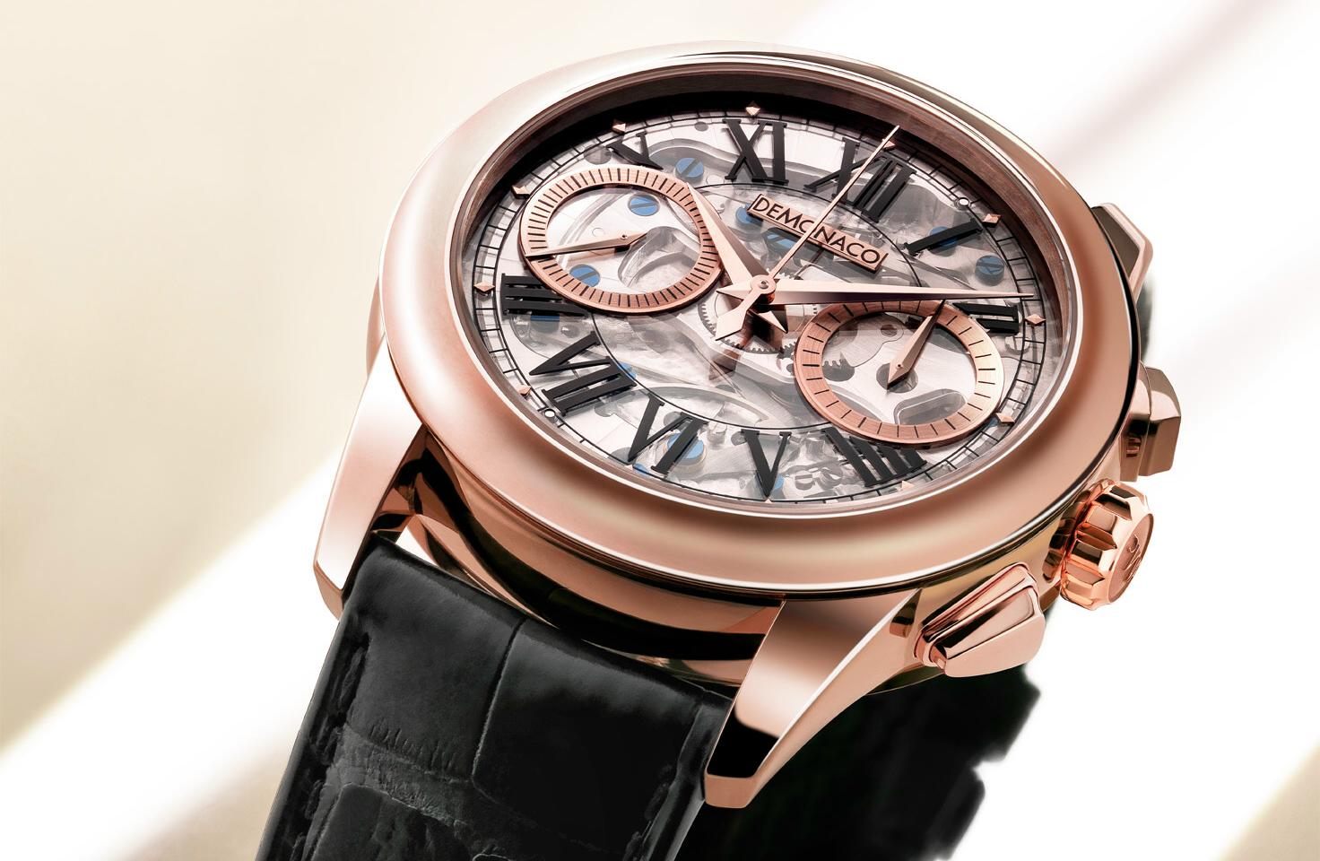 Orologio di lusso Ateliers deMonaco Admiral Chronographe Flyback – Saphir