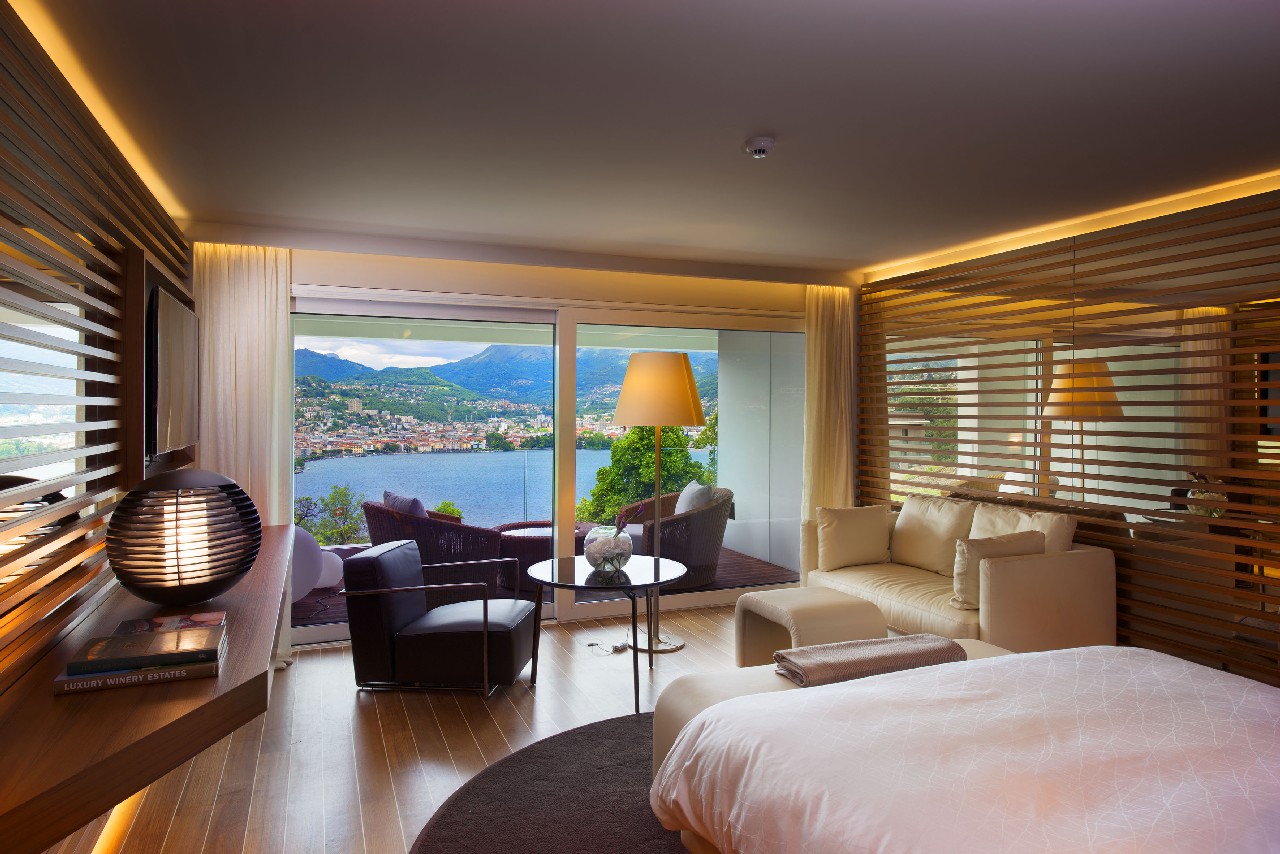 The View Hotel Lugano: un gioiello dal design unico con una vista spettacolare