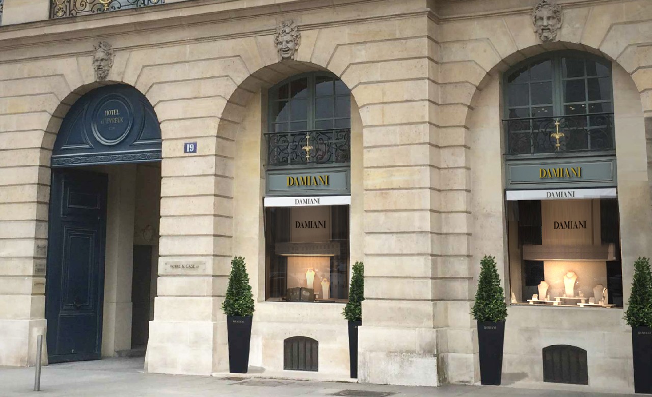 Damiani Parigi: la nuova boutique in Place Vendome, le foto