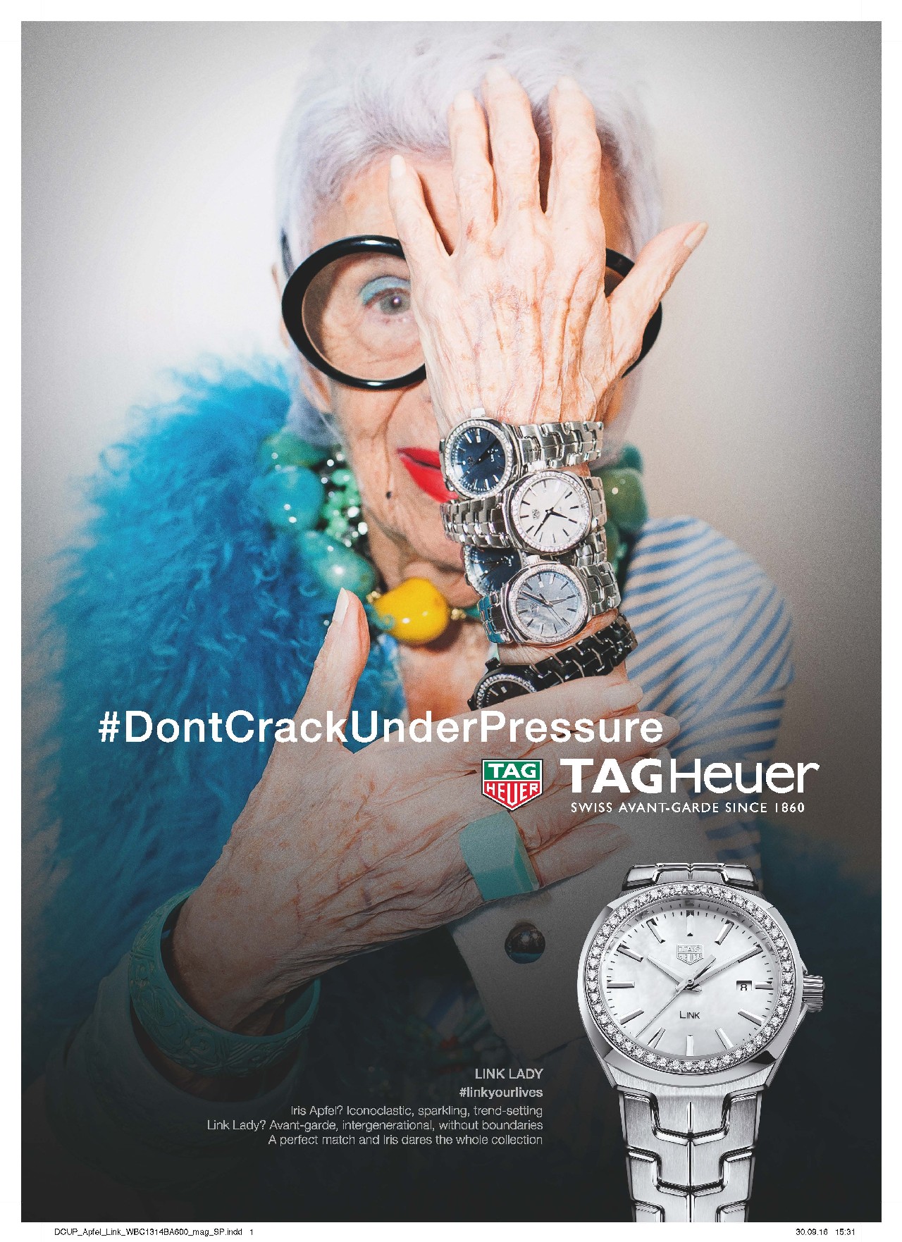 Iris Apfel TAG Heuer: nuova testimonial e Friend of the Brand, le foto