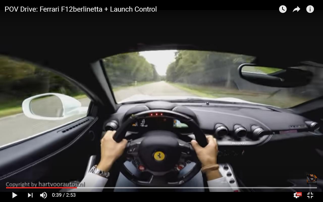 Ferrari F12berlinetta: colonna sonora da cinema [Video]