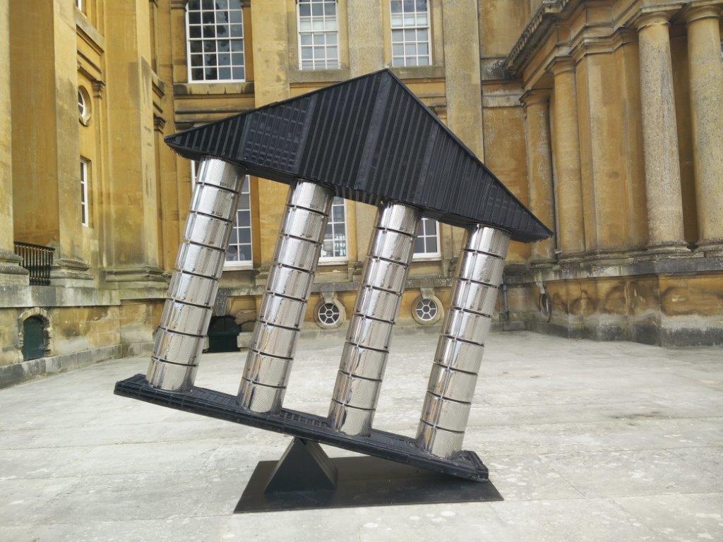 Michelangelo Pistoletto al Blenheim Palace di Woodstock