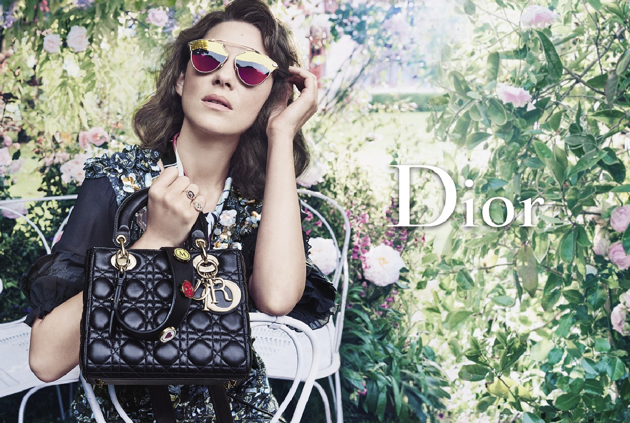 Dior campagna pubblicitaria Lady Dior Cruise 2017: testimonial Marion Cotillard, le foto