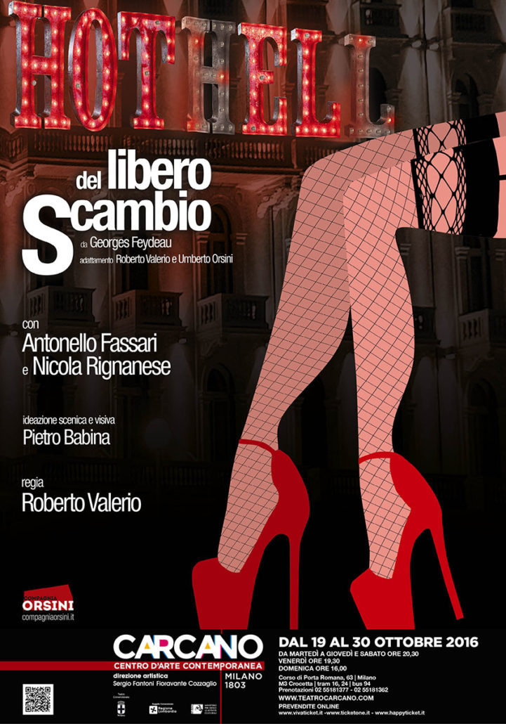 Teatro Carcano, dal 19 ottobre &#8220;L&#8217;hotel del libero scambio&#8221;