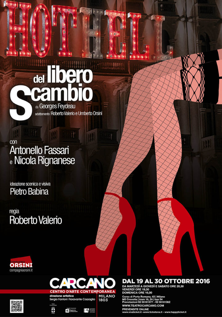 Teatro Carcano, dal 19 ottobre “L’hotel del libero scambio”