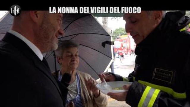 Nonna Gianna mantiene la promessa e porta i tortellini ai pompieri di Amatrice