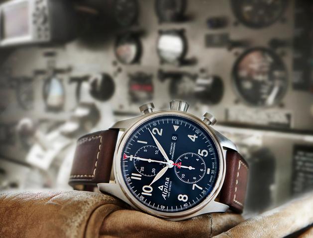 Orologio Alpina Startimer Pilot Automatic Chronograph