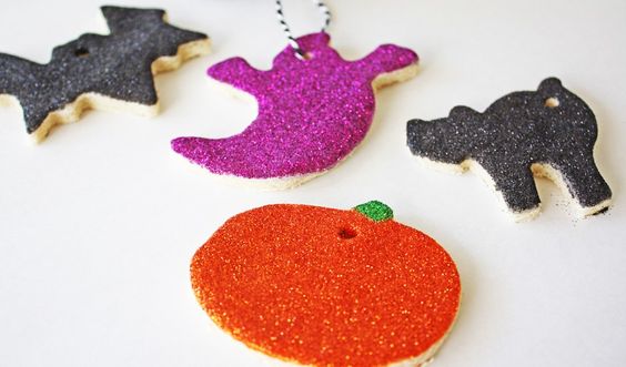 Pasta di sale per Halloween, 5 lavoretti glitter da provare