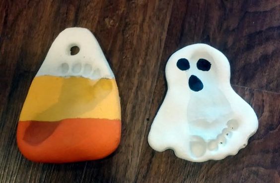 Lavoretti per Halloween, la pasta di sale facile per i bambini