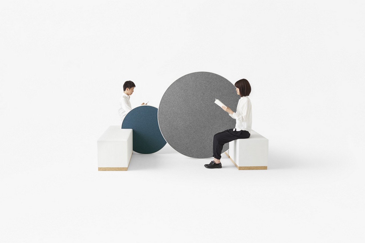 Nendo Design: la lavagna rotante per Orgatec 2016 Colonia, le foto