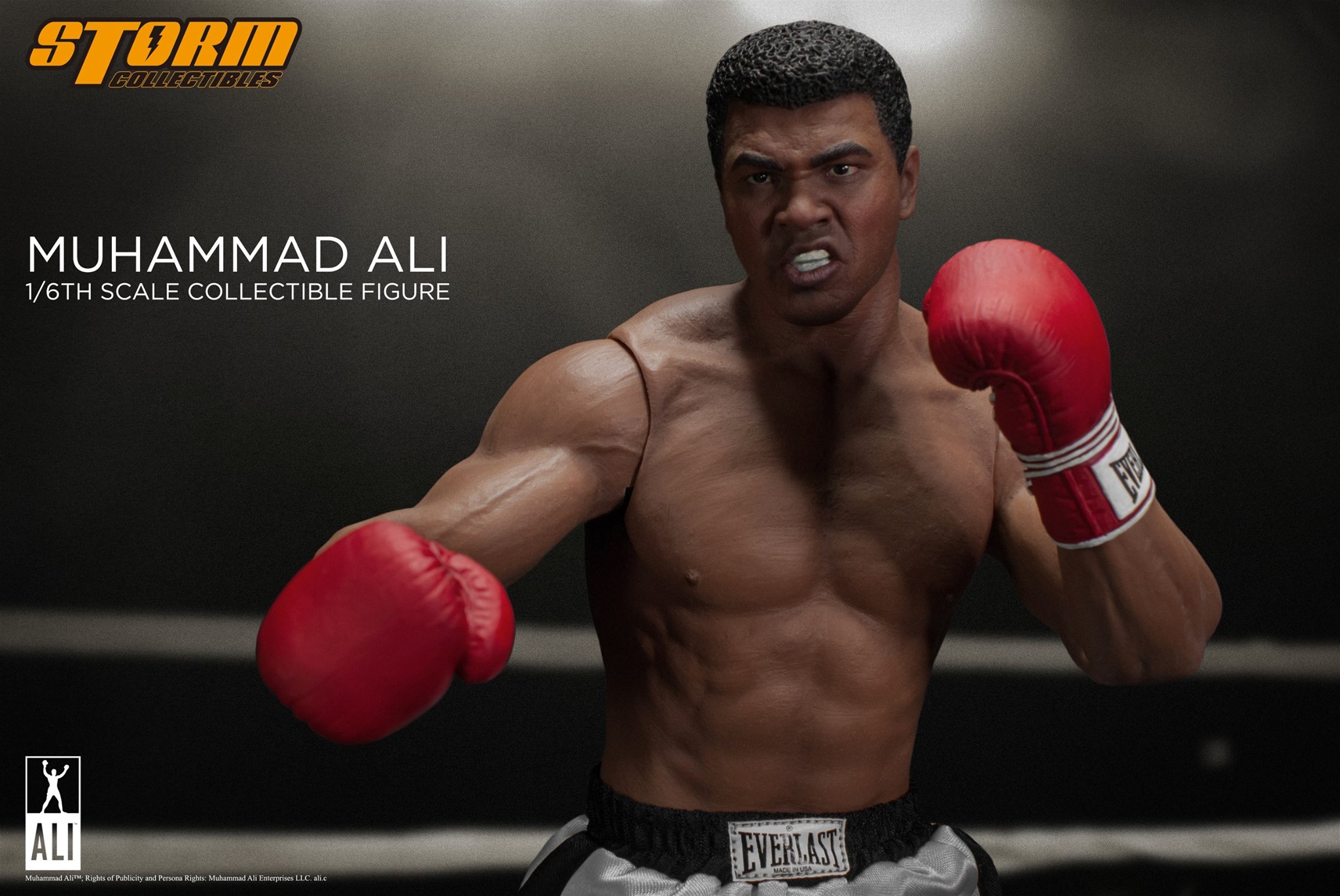 Muhammad Alì, l&#8217;action figure di Storm Collectibles