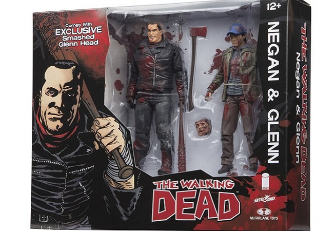 The Walking Dead: l&#8217;action figure di Negan e Glenn di McFarlane Toys
