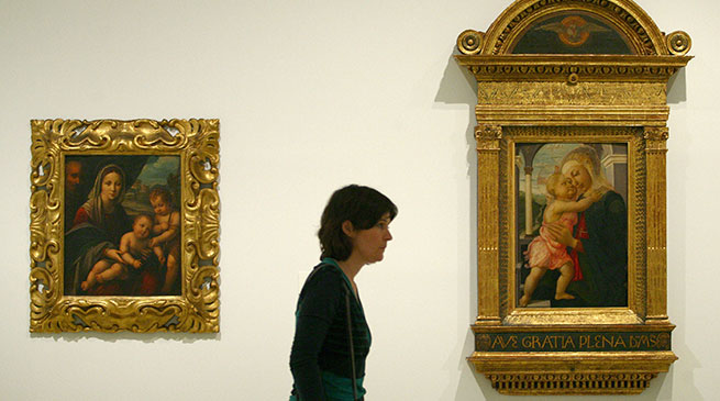 Arte accessibile alla Galleria degli Uffizi, Galleria d&#8217;arte moderna e Galleria Palatina di Palazzo Pitti