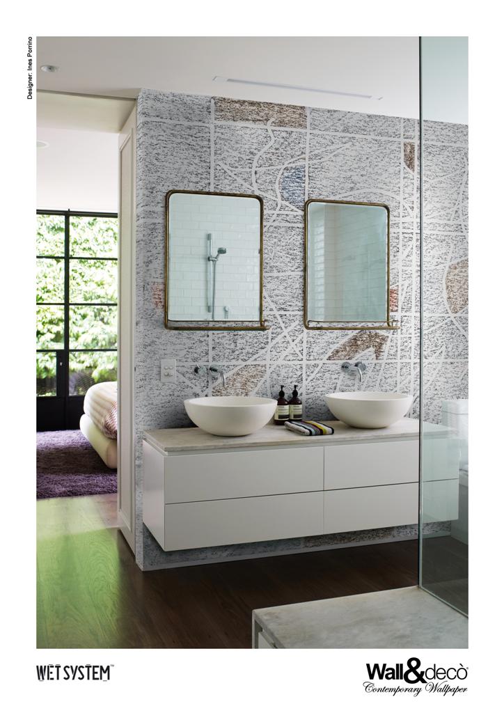 Wall &amp; Decò presenta le nuove collezioni di wall covering per bagno ed esterni