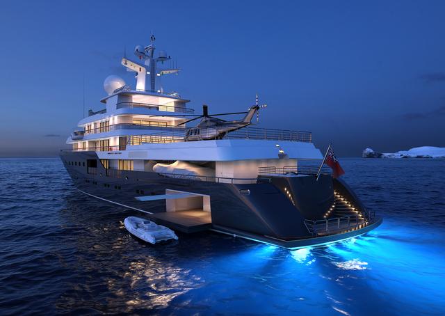 Yacht di lusso Admiral Project 575