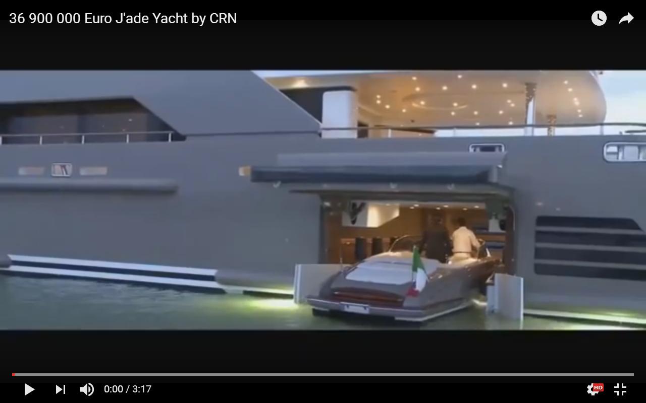 Yacht di lusso CRN J&#8217;Ade [Video]