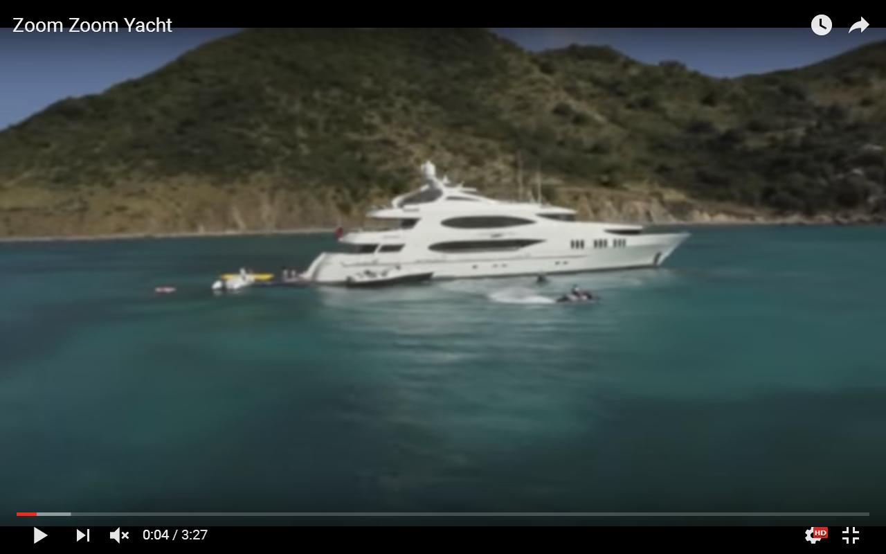 Yacht di lusso Zoom Zoom Zoom [Video]