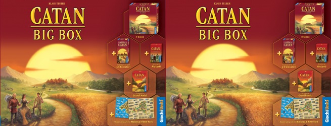 Catan Big Box, l&#8217;edizione speciale di Giochi Uniti