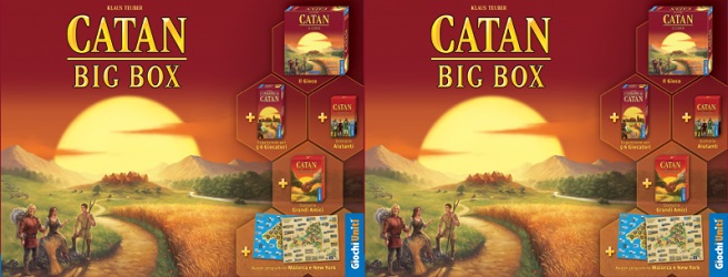 Catan Big Box, l’edizione speciale di Giochi Uniti